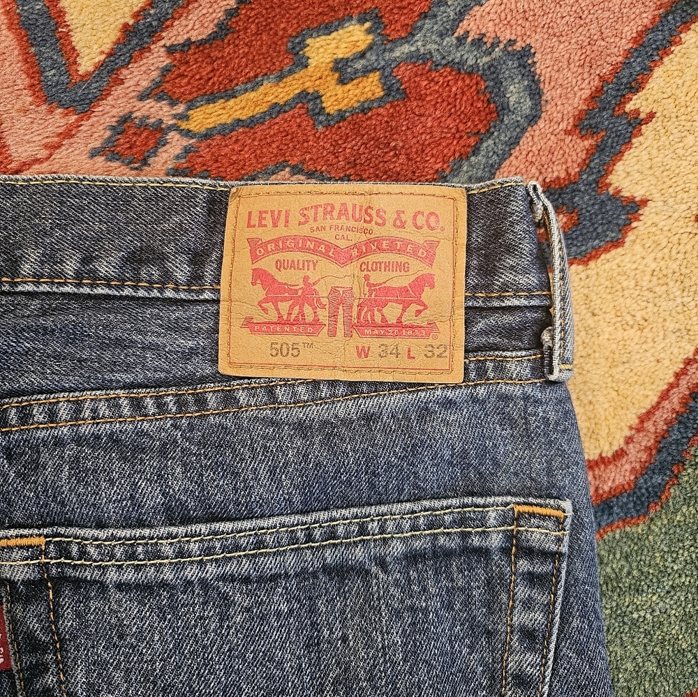 Levis 505, Size 34x32